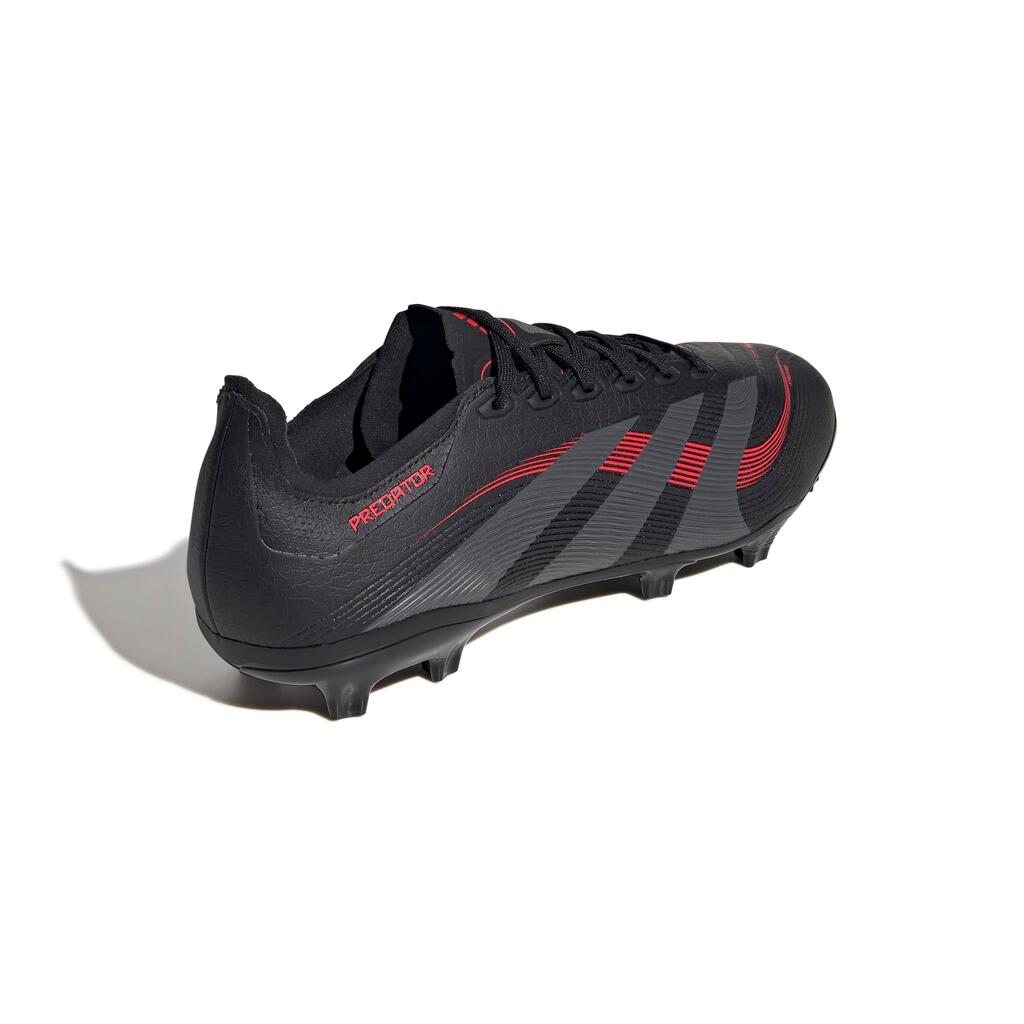 Chaussures de football adidas Predator League FG/MG – Noir/Gris/ Rouge lumineux