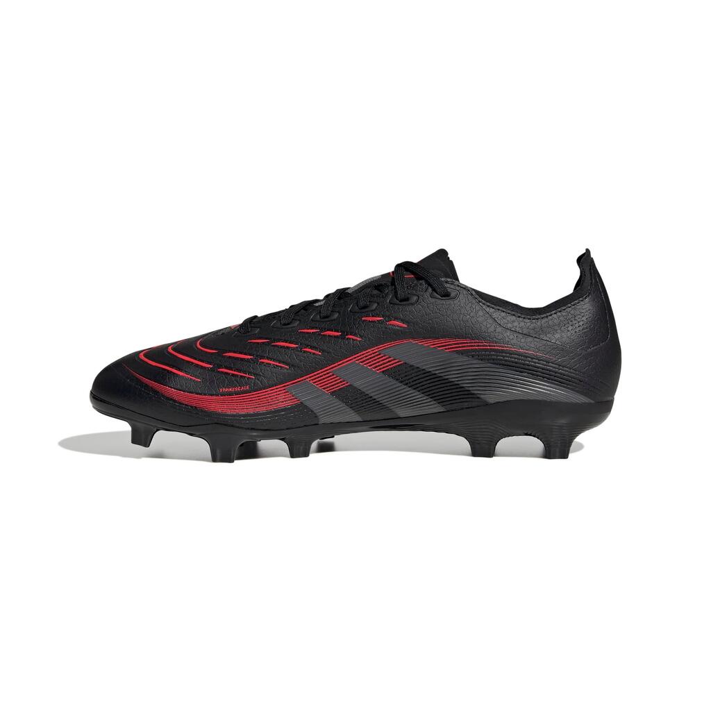Chaussures de football adidas Predator League FG/MG – Noir/Gris/ Rouge lumineux