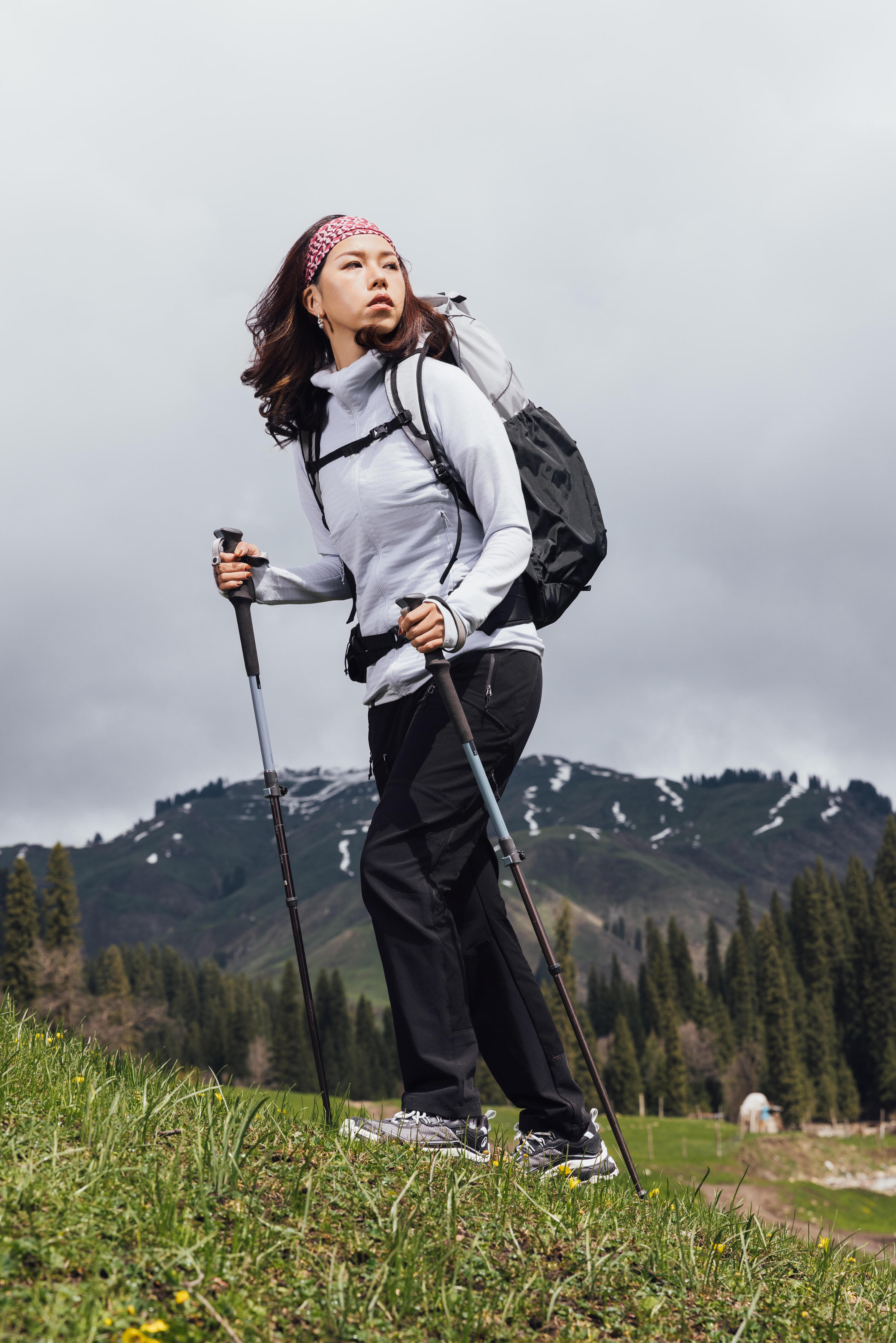 1 fast and precise adjustable hiking pole - MT500 grey 5/5