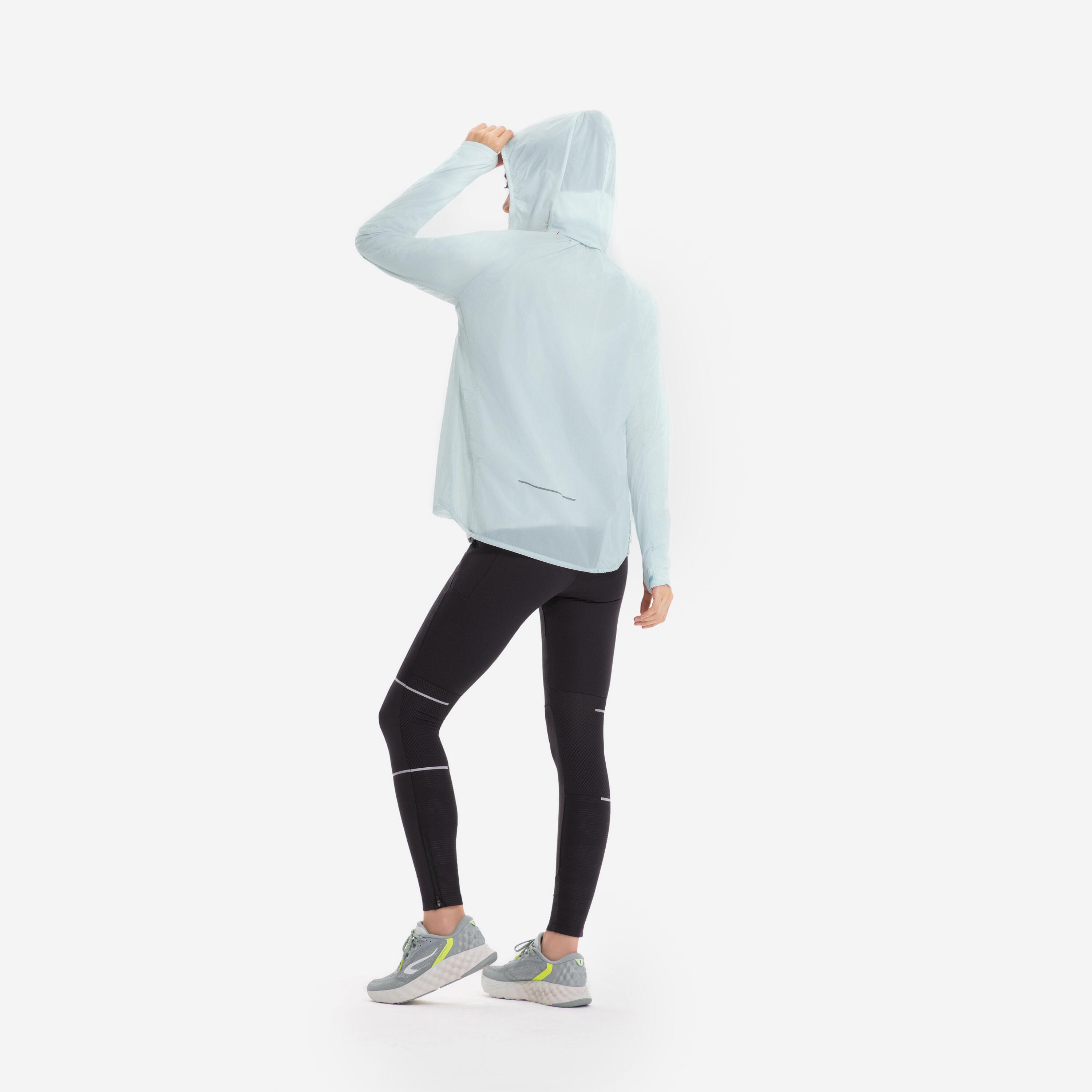 Veste coupe-vent de running & trail running Femme - KIPRUN Run 900 Wind Vert 3/21