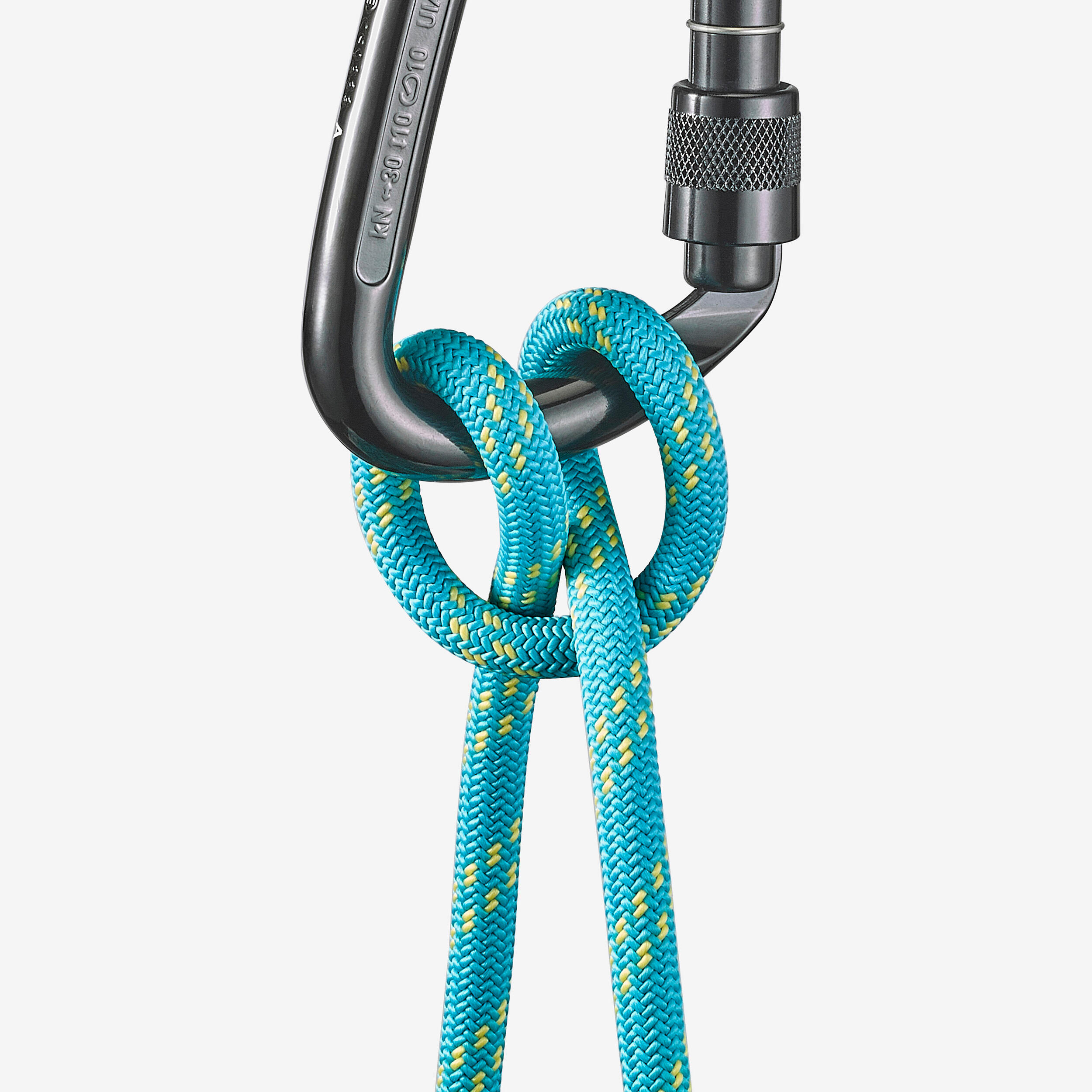 CLIMBING AND MOUNTAINEERING HALF ROPE - ABSEIL ICE 7.5 MM X 60M BLUE