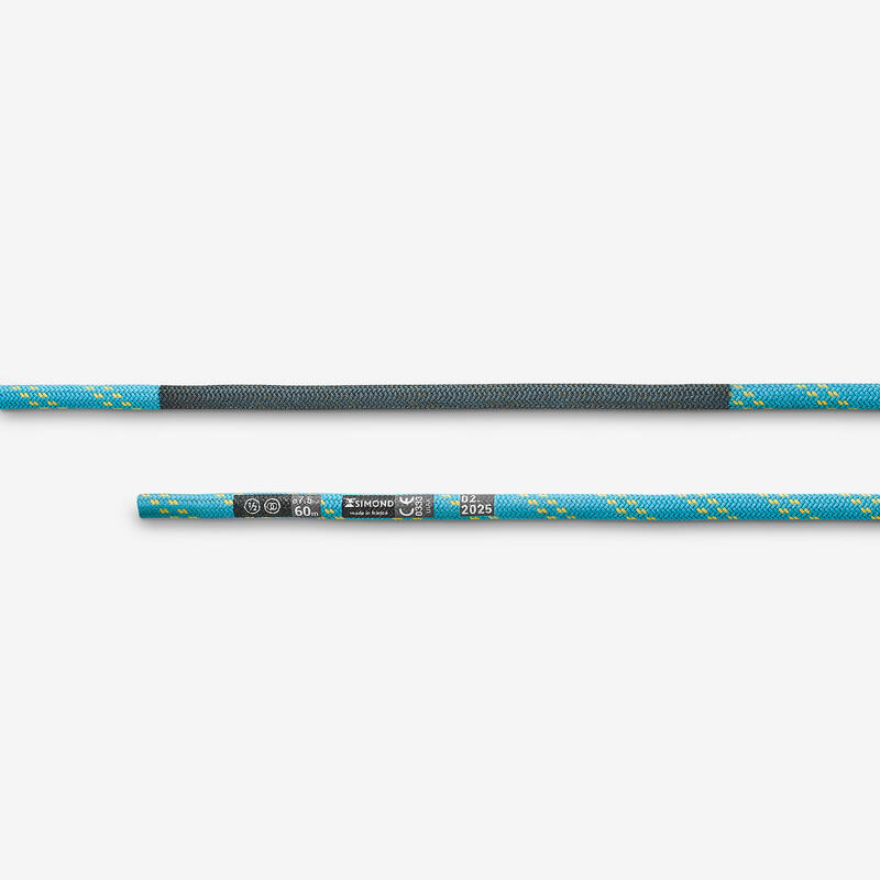 Horolezecké poloviční a dvojité lano Rappel Ice 7,5 mm × 60 m