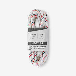 CORDE SEMI-STATIQUE 10,5 MM X 5 M - STAT 10,5 BLANCHE