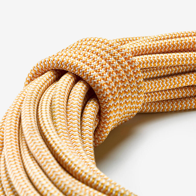 Corde Statique BeXtreme 10mm – 30 Mètres Orange, Pour Escalade, Spéléologie, Canyoning