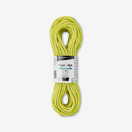 Corde semi-statique canyoning type a canyon 9,5 mm x 45 m
