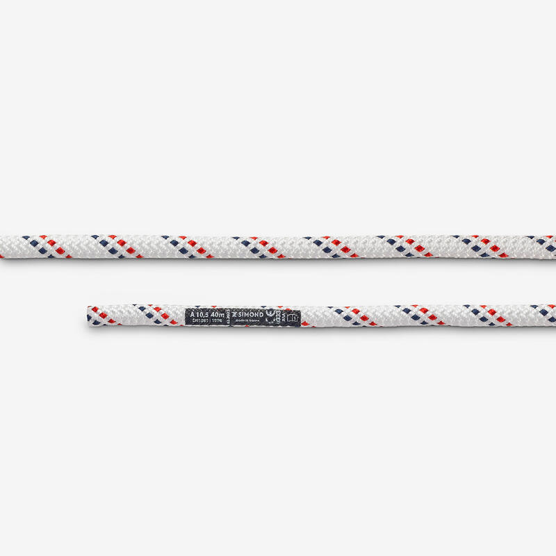 CORDE SEMI-STATIQUE 10,5 MM X 40 M - STAT 10,5 BLANCHE