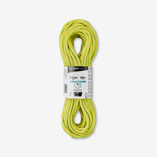 Corde semi-statique Canyoning type A CANYON 9,5 mm X 60 m