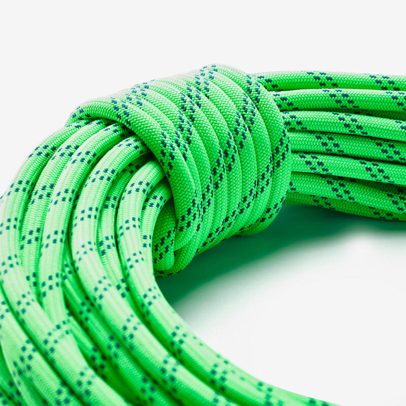 CORDE À DOUBLE D'ESCALADE ET D'ALPINISME -  RAPPEL ALPINISM 8.1 MM X 60M VERTE