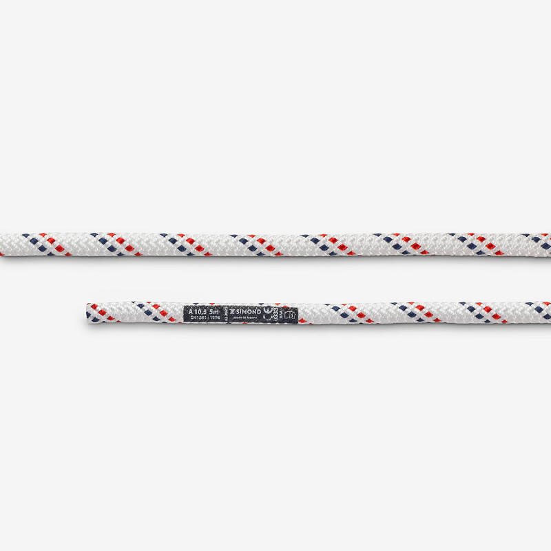 Polostatické lano Stat 10,5 mm × 5 m bílé