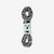 Corde d'escalade 10 mm x 25 m - klimb gym noir