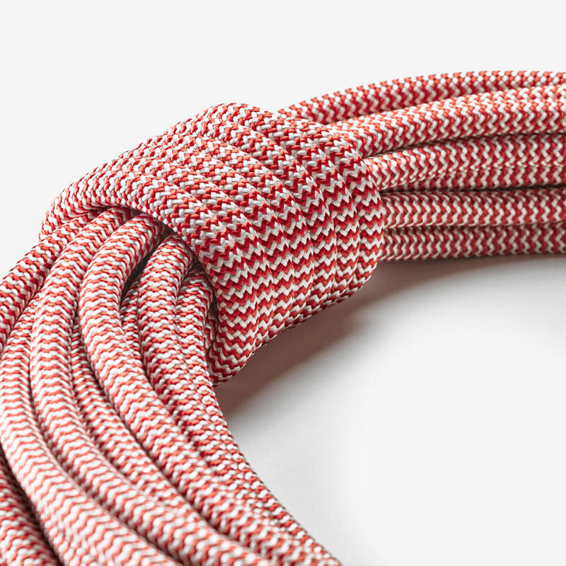 Corde d'escalade 10 mm x 25 m - klimb gym rouge