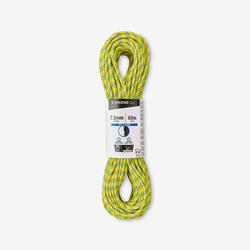 CORDE À DOUBLE D'ESCALADE ET D'ALPINISME - RAPPEL ICE 7.5 MM X 60M JAUNE