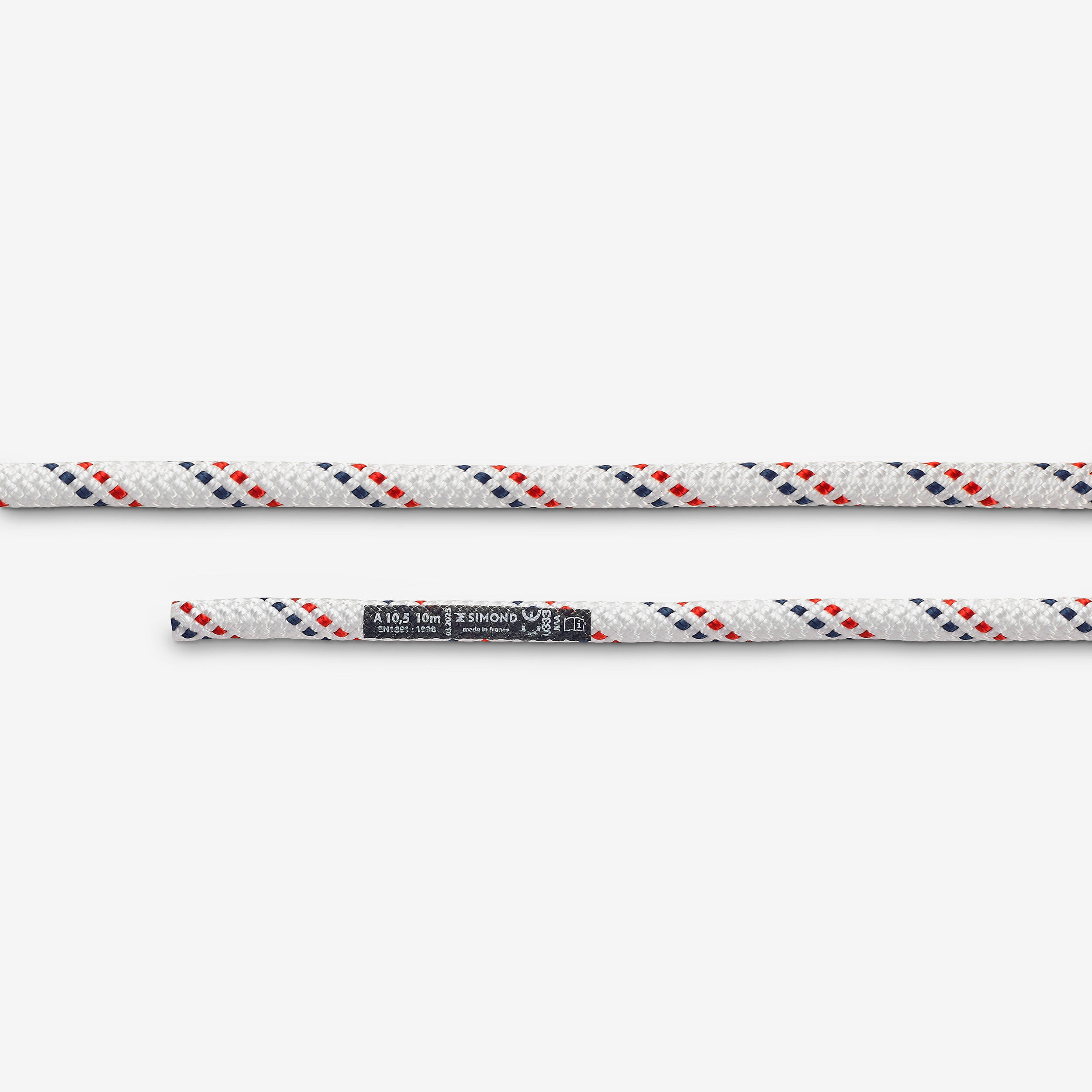 Corde semistatique 10,5 mm x 10 m – Stat 10,5 blanc 5/5
