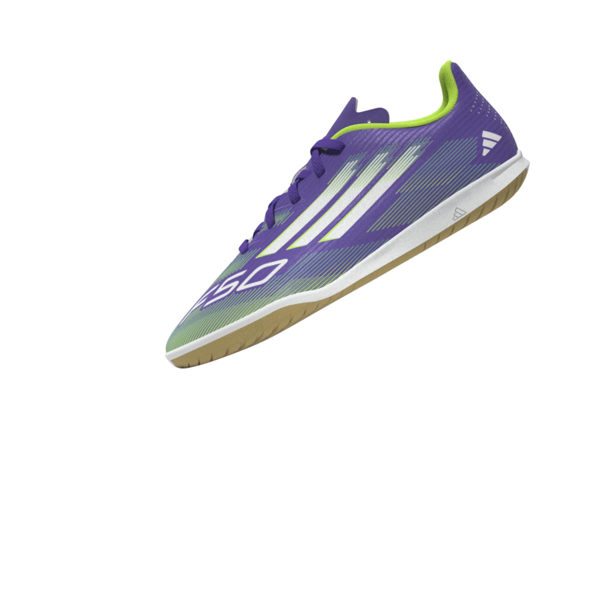 Scarpe calcio bambino F50 Club Futsal viola 23/23