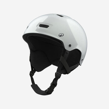 Casque de ski et de snowboard adulte et enfant - H-FS 300 argent paillette