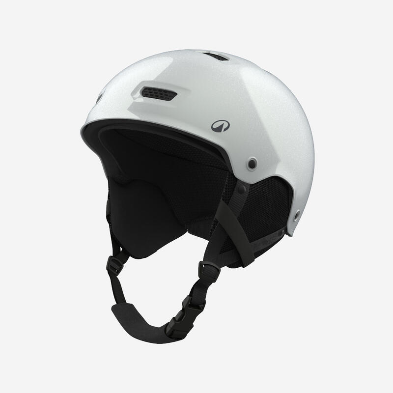 Cască schi și snowboard adulți și copii, FS 300 argintiu