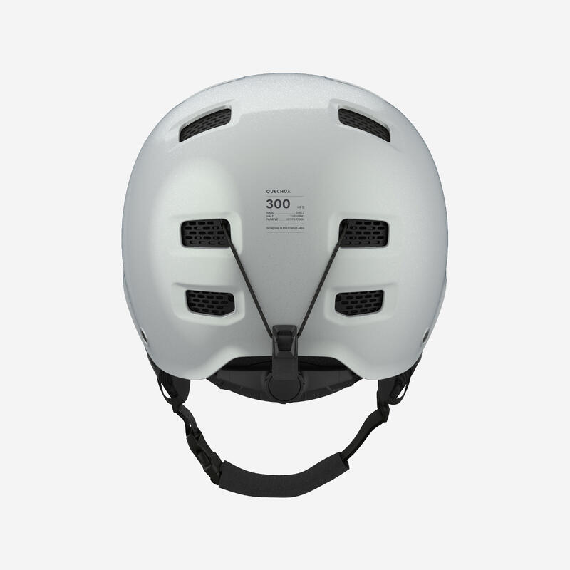 Casque de ski et de snowboard adulte et enfant - H-FS 300 argent paillette