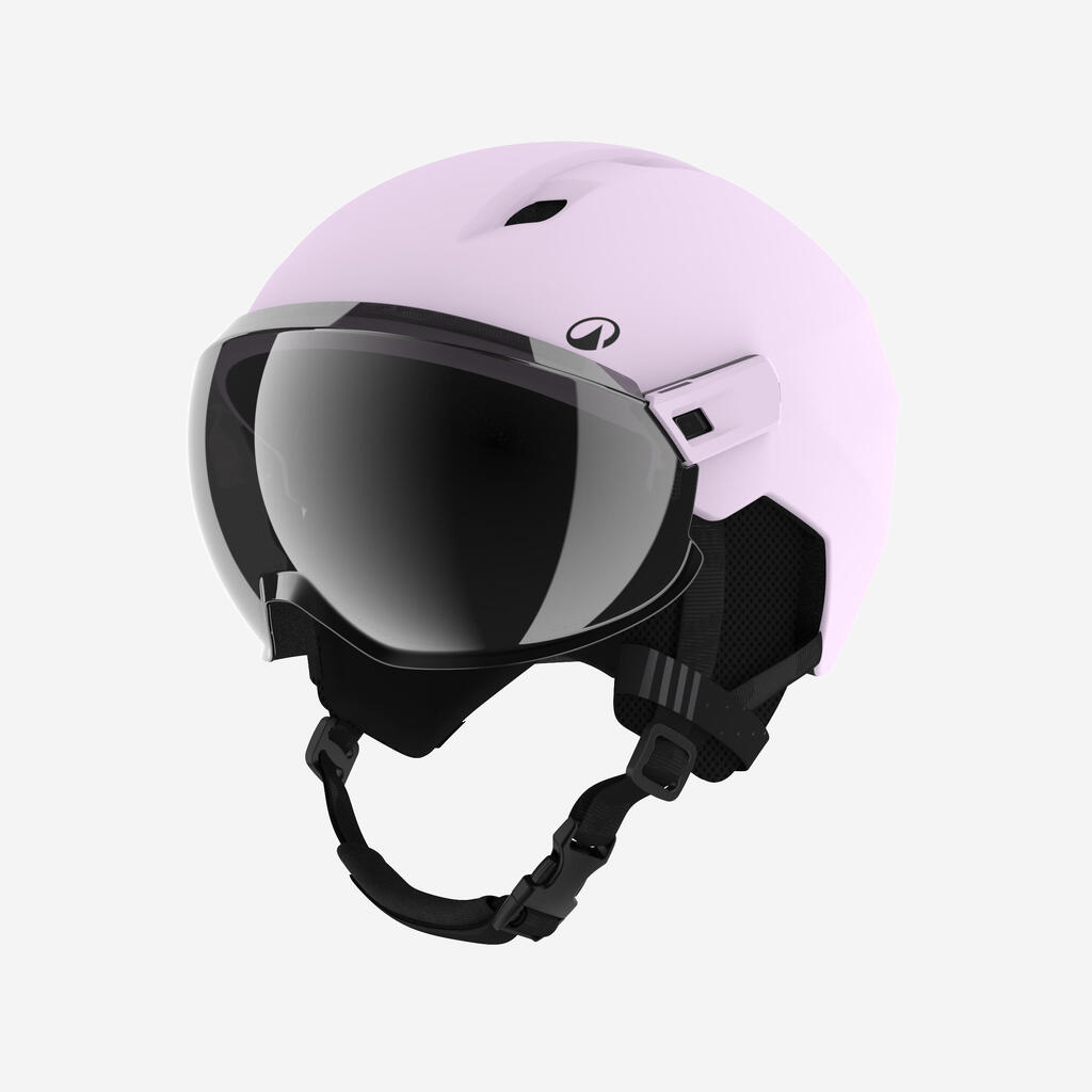 Adult Ski Helmet with Visor - PST 550 - Lilac