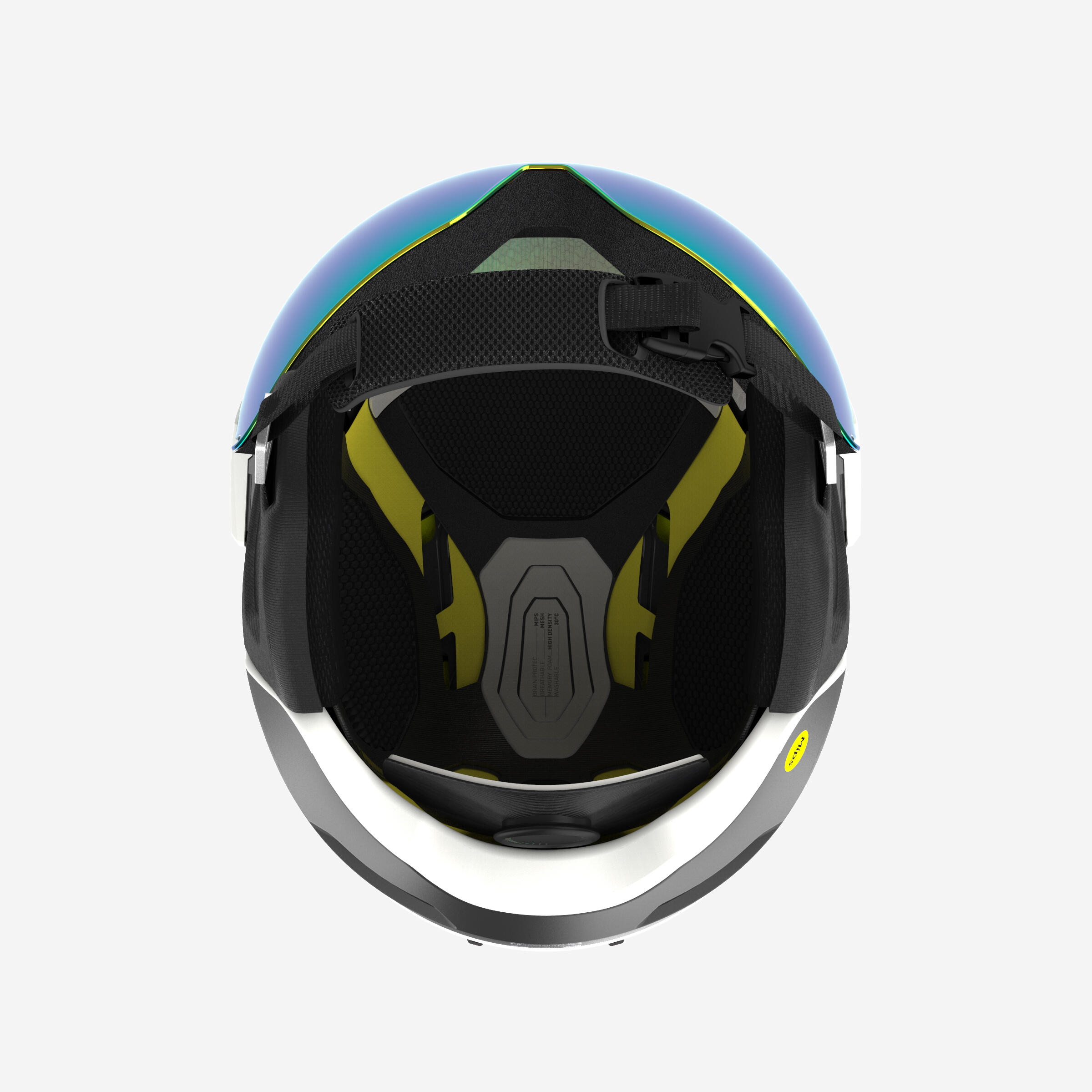 Casque de ski avec visière adulte, PST 950 MIPS blanc 5/13