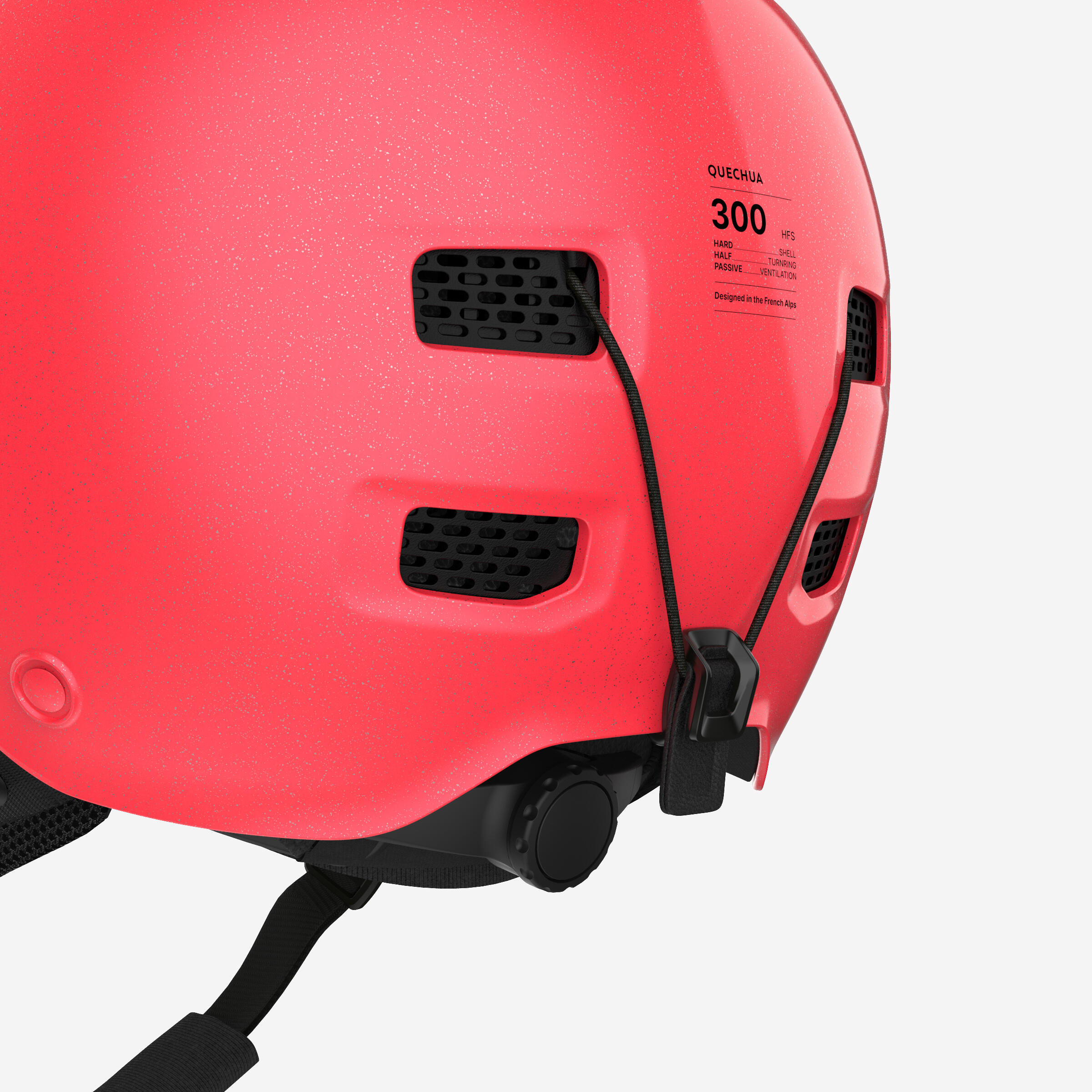 Casque de ski et de snowboard adulte et enfant, FS 300 rose paillette 6/10