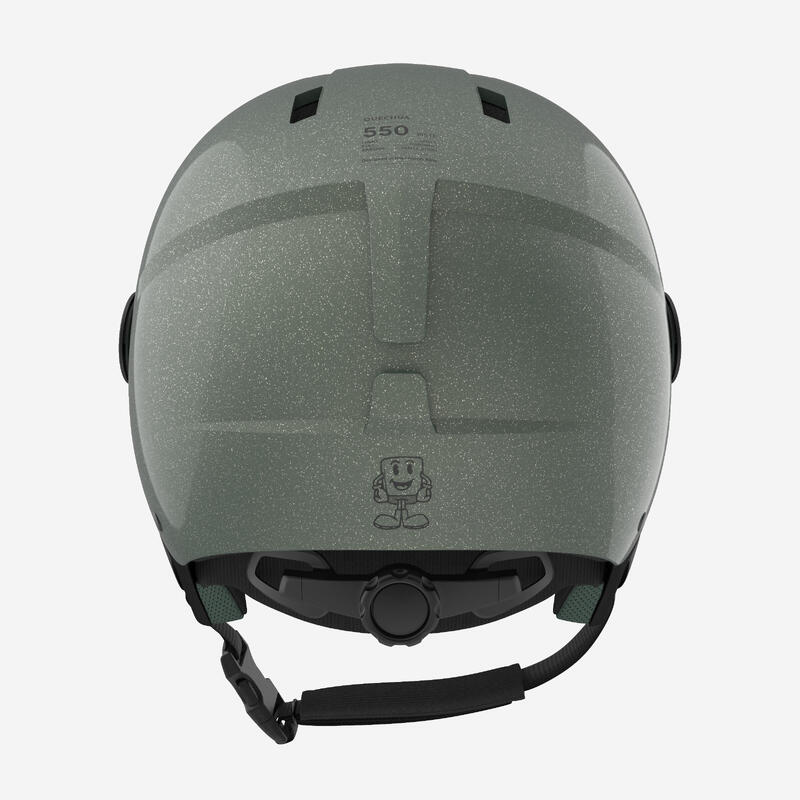 Cască schi H-KID 550 Verde închis Copii