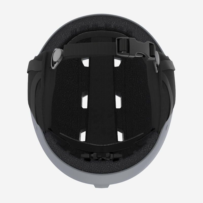 Yetişkin Kayak/Snowboard Kaskı - Gri - H100