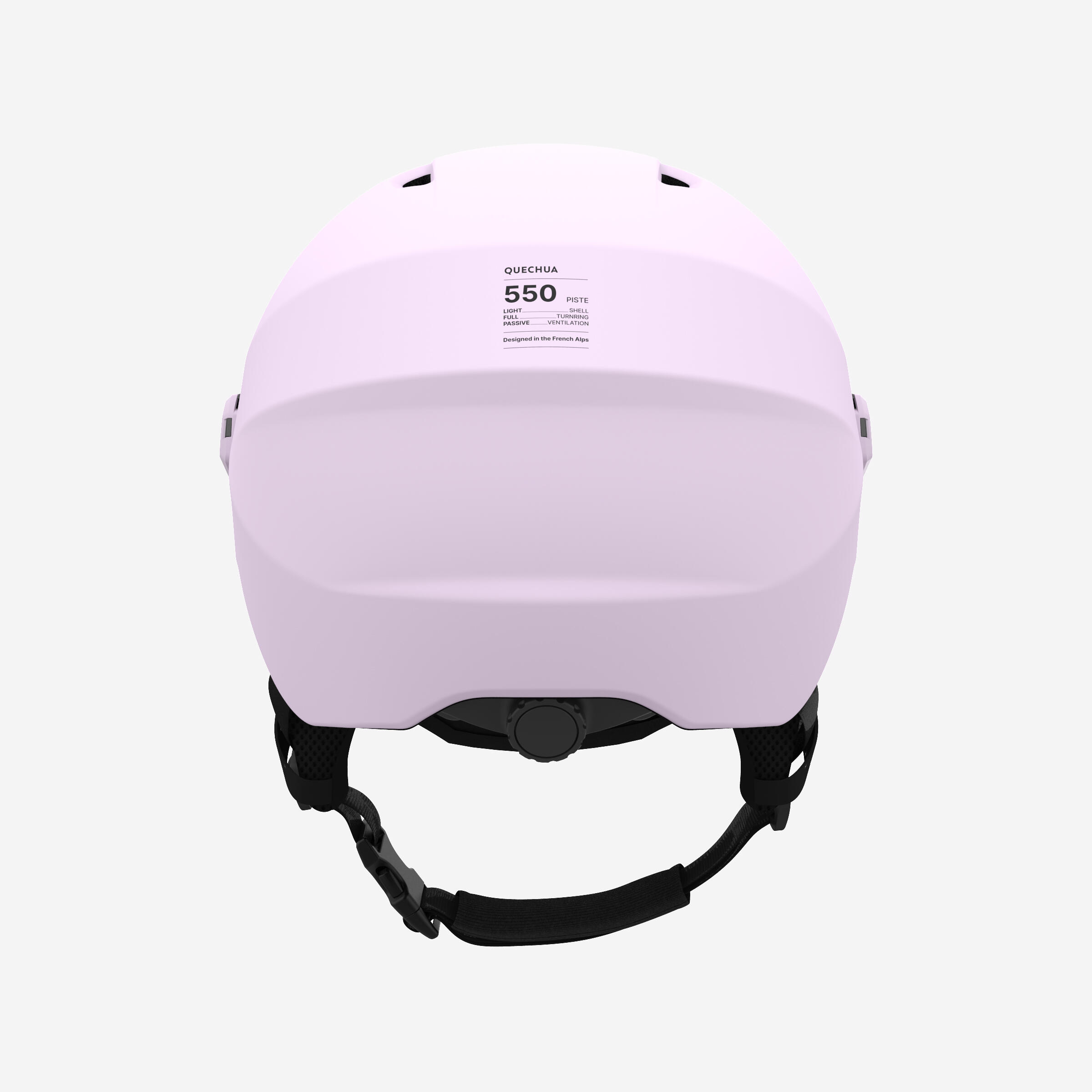 Casque de ski avec visière adulte, PST 550 lilas 5/12