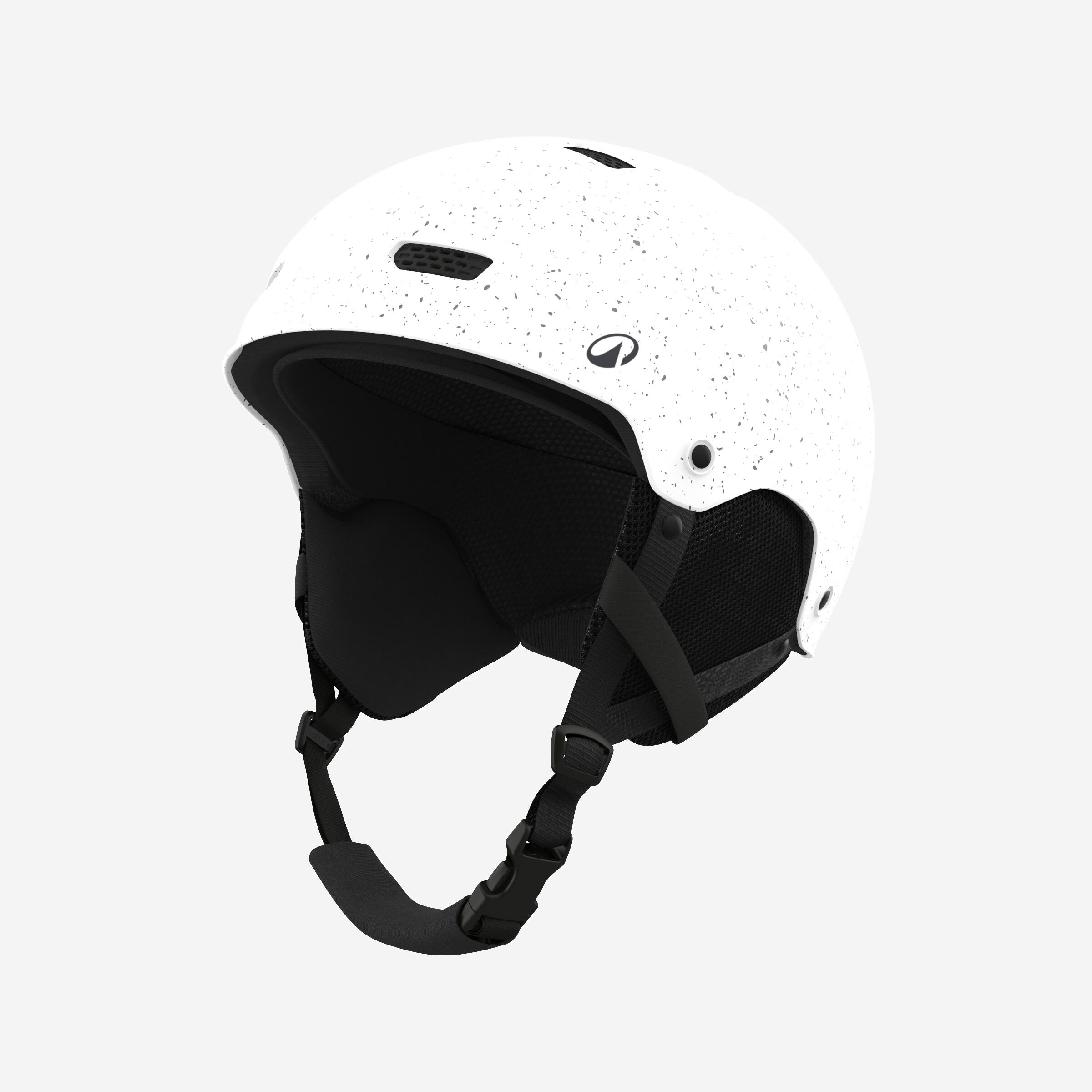 DREAMSCAPE Lyžiarska a snowboardová prilba H-FS 300 biela frkaná S 52-54 cm