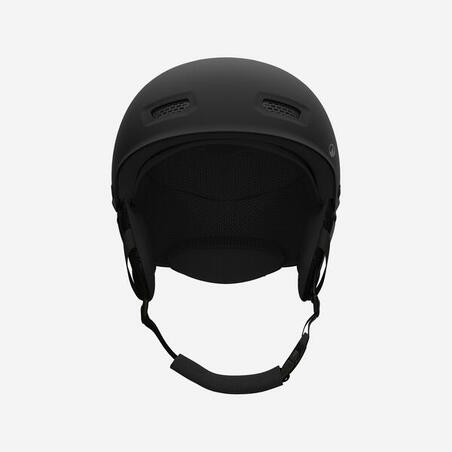 Шлем для лыж и сноуборда для взрослых/подростков черный H-FS 300