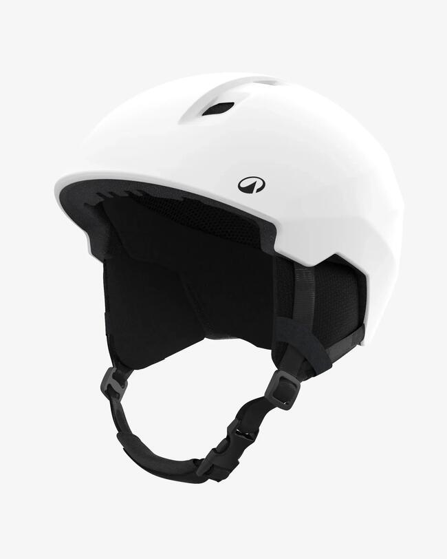 Gesamtaufnahme des Skihelm Erwachsene - PST 500 weiss matt.