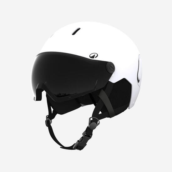 Casco con visiera sci adulto PST 150 nero