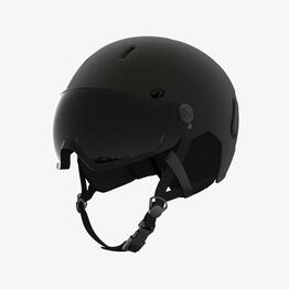 Casque de ski avec visière adulte, PST 150 noir