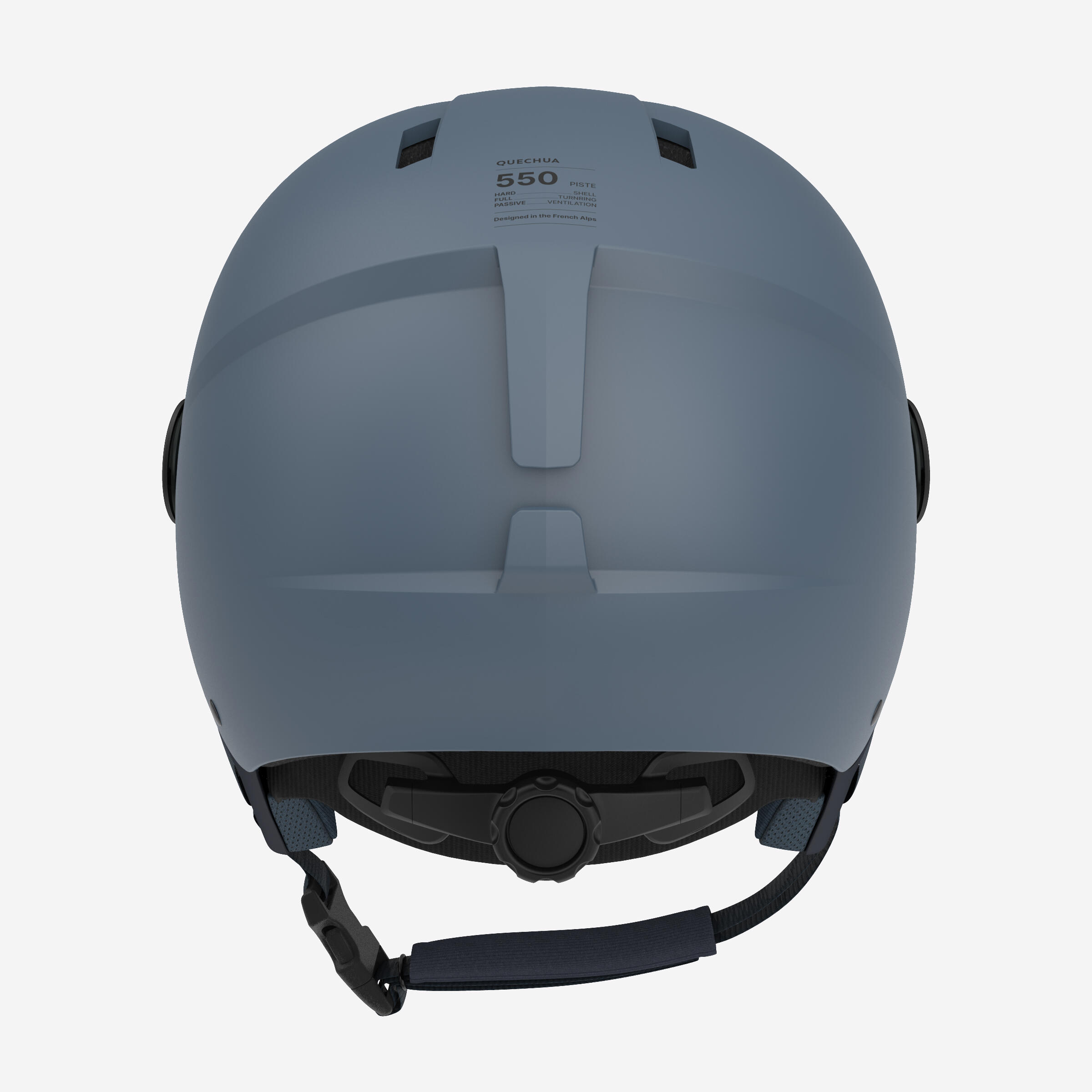 Skihelm für Kinder, H-KID 550 blaugrau 5/6