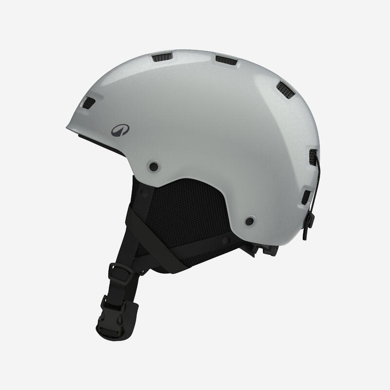 Cască schi și snowboard adulți și copii, FS 300 argintiu