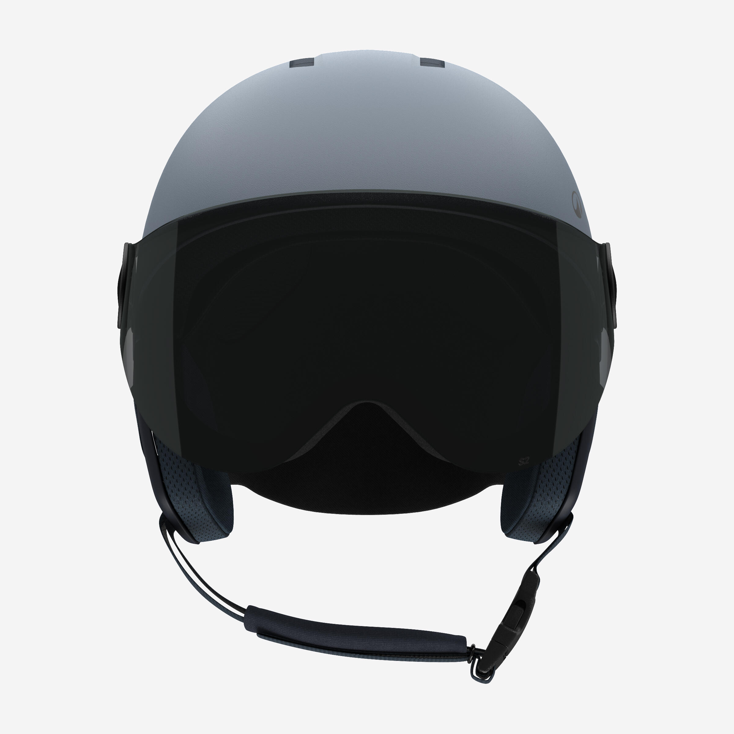 Kids' Ski Helmet with Visor, H-KD 550 - WEDZE