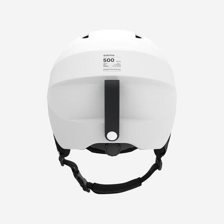 CASQUE DE SKI ADULTE - PST 500 - BLANC MATE