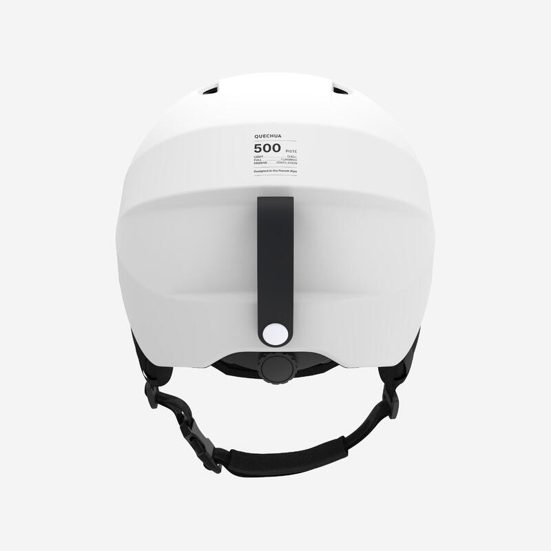 Skihelm volwassenen PST 500 mat wit