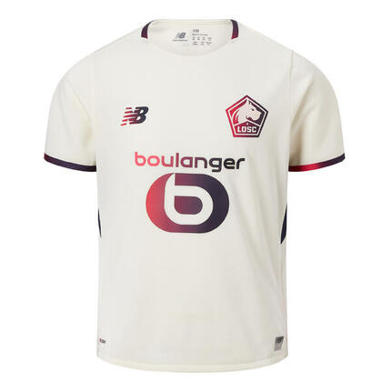 MAILLOT DE FOOTBALL REPLICA SUPPORTER LILLE LOSC ENFANT EXTERIEUR 2025 2026
