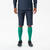 Short long VIRALTO CLUB adulte vert et gris carbone