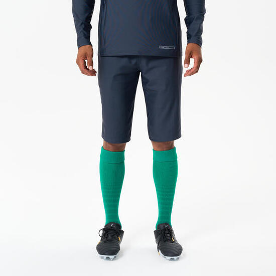 Short long VIRALTO CLUB adulte vert et gris carbone