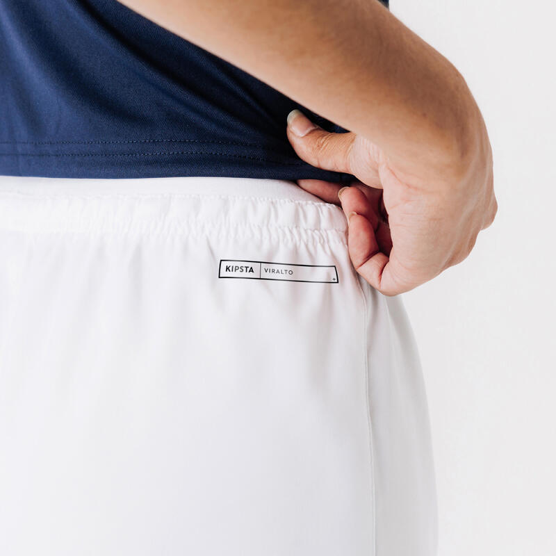 SHORT DE FOOTBALL VIRALTO CLUB FEMME BLANC