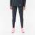Pantalon de football VIRALTO CLUB gris anthracite et rouge.