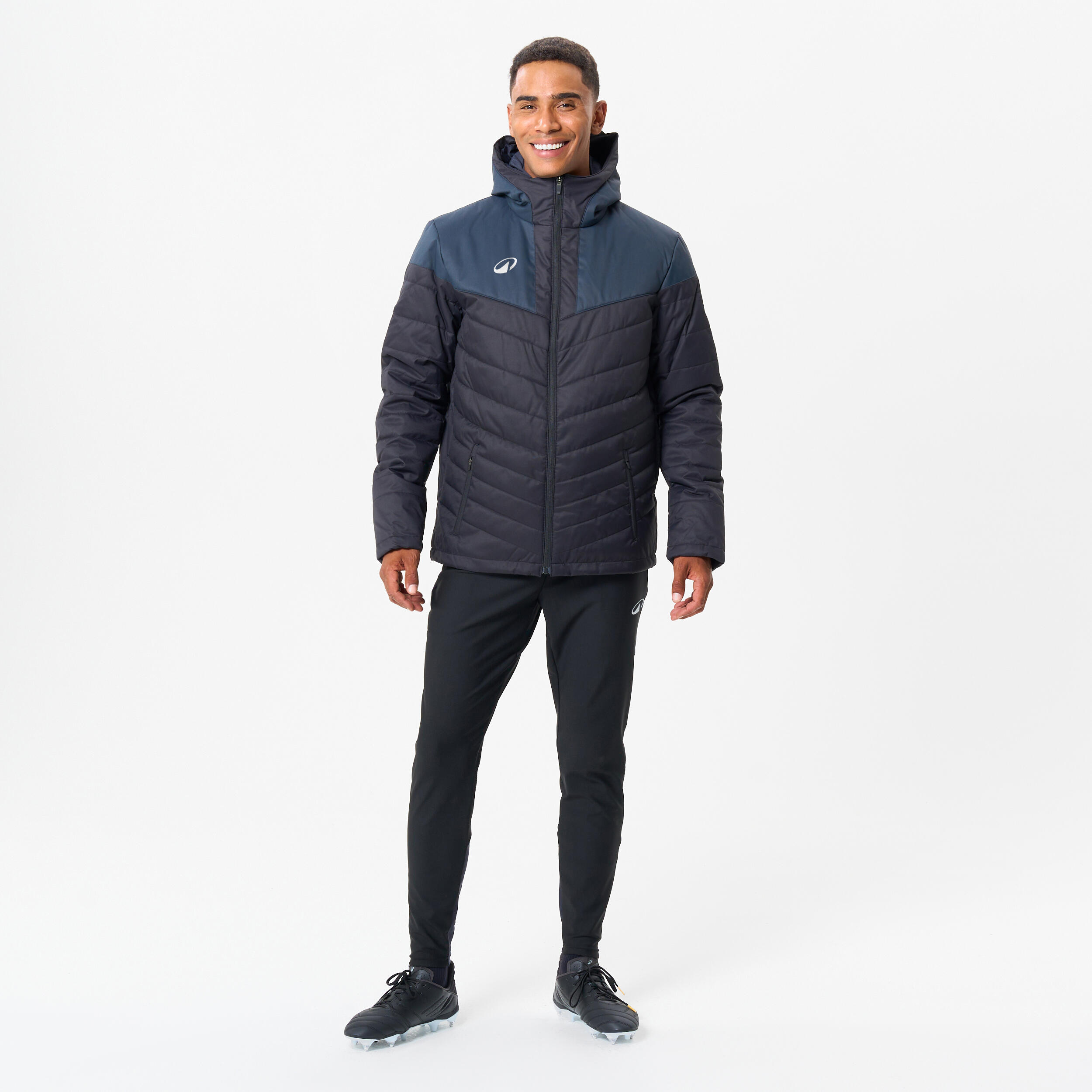 CHAQUETA CORTA DE FÚTBOL SR NEGRA  8/8