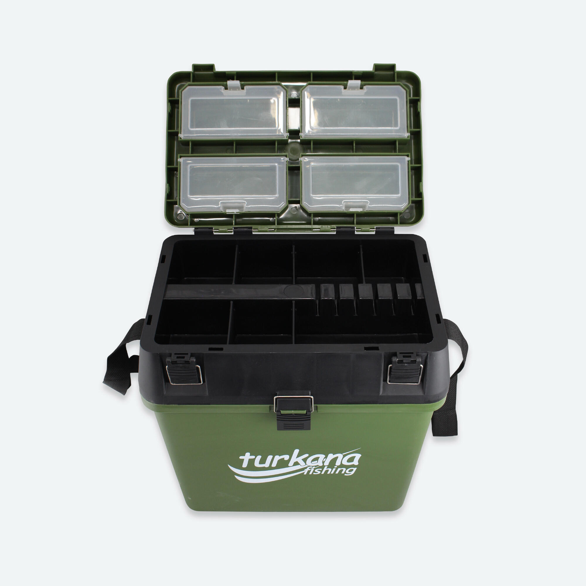 Caja De Pesca Turkana Verde - CD 3/4