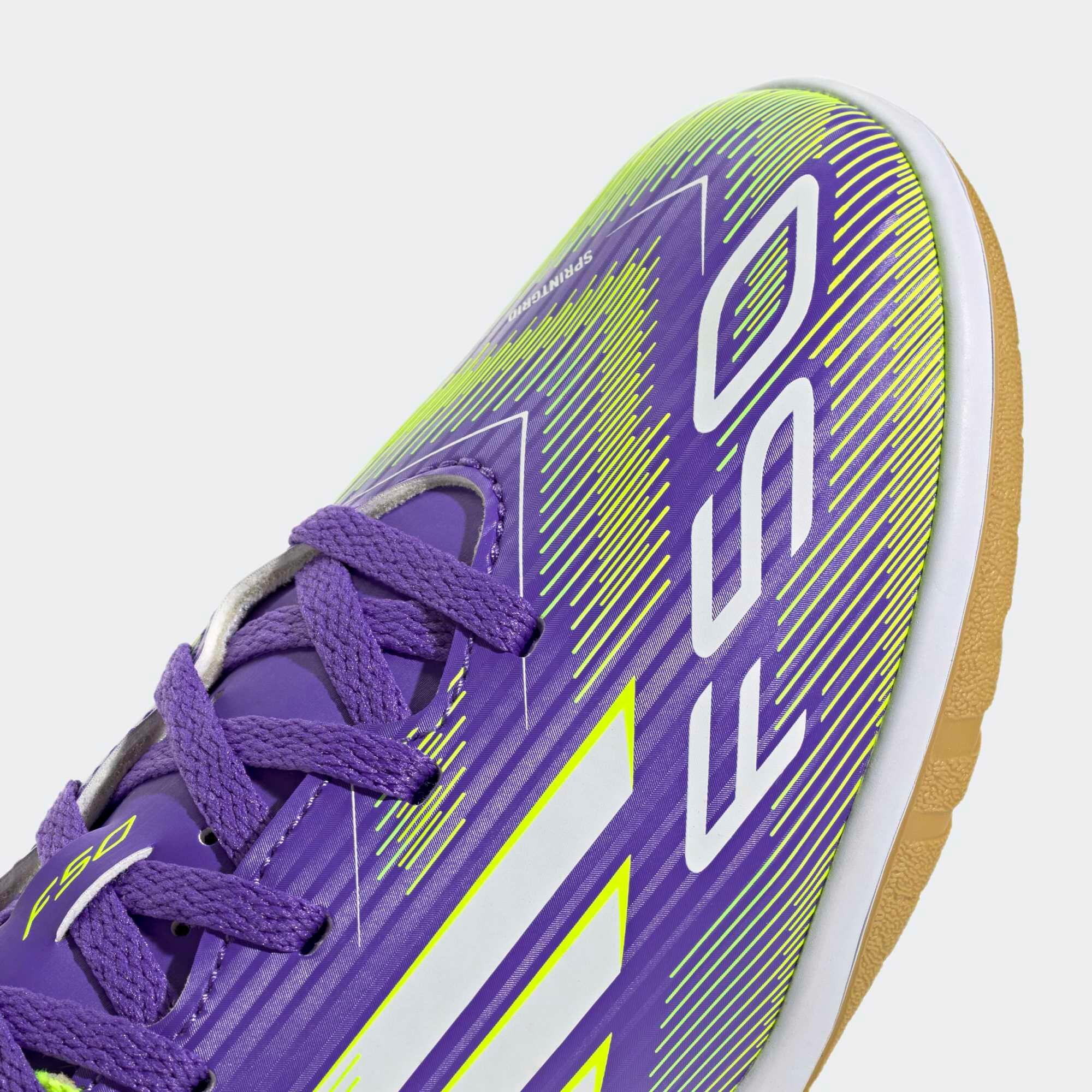 Kids' Shoes F50 Club Futsal - Purple 3/10