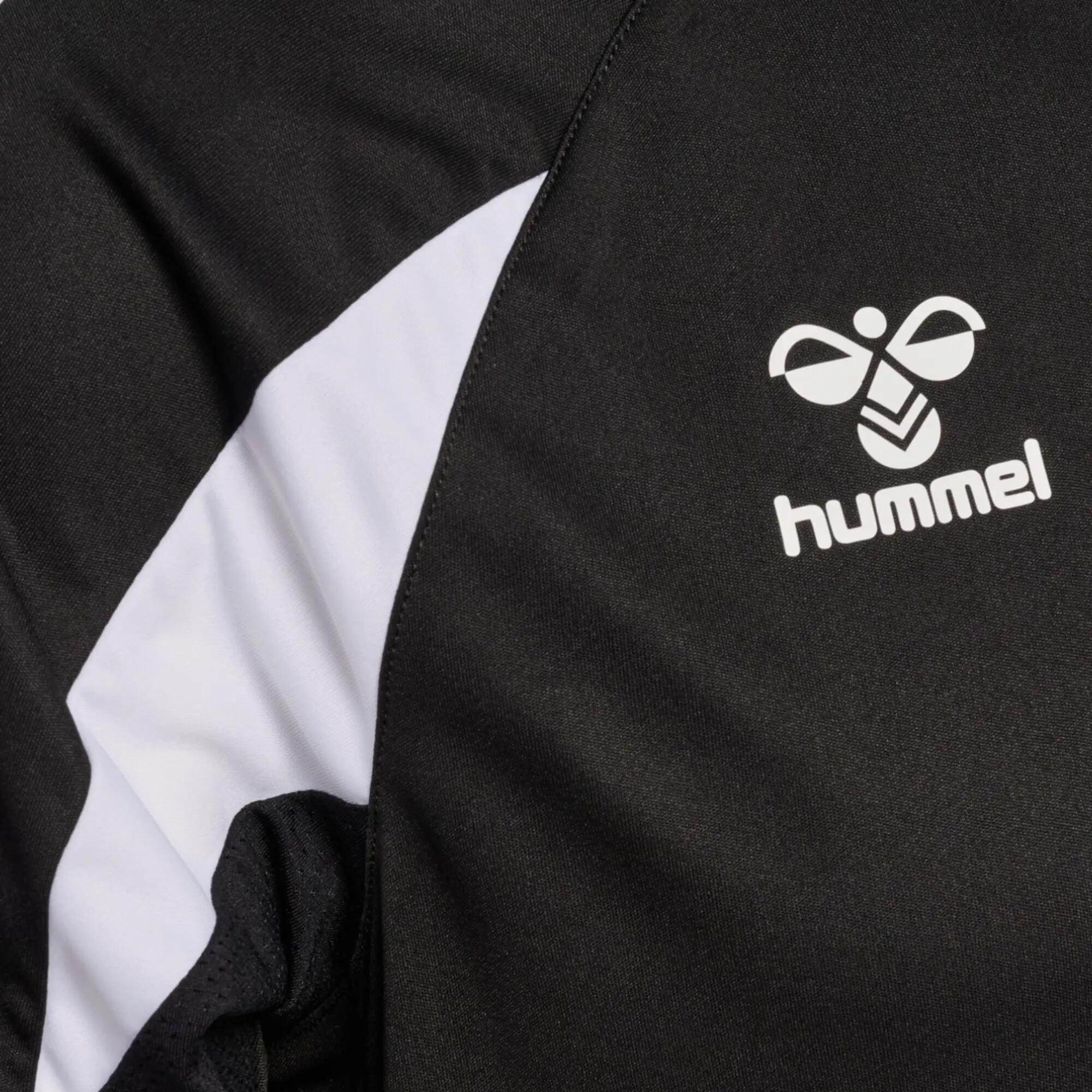 Camiseta de balonmano Hombre - Hummel Core 2.0 negro y blanco 3/4