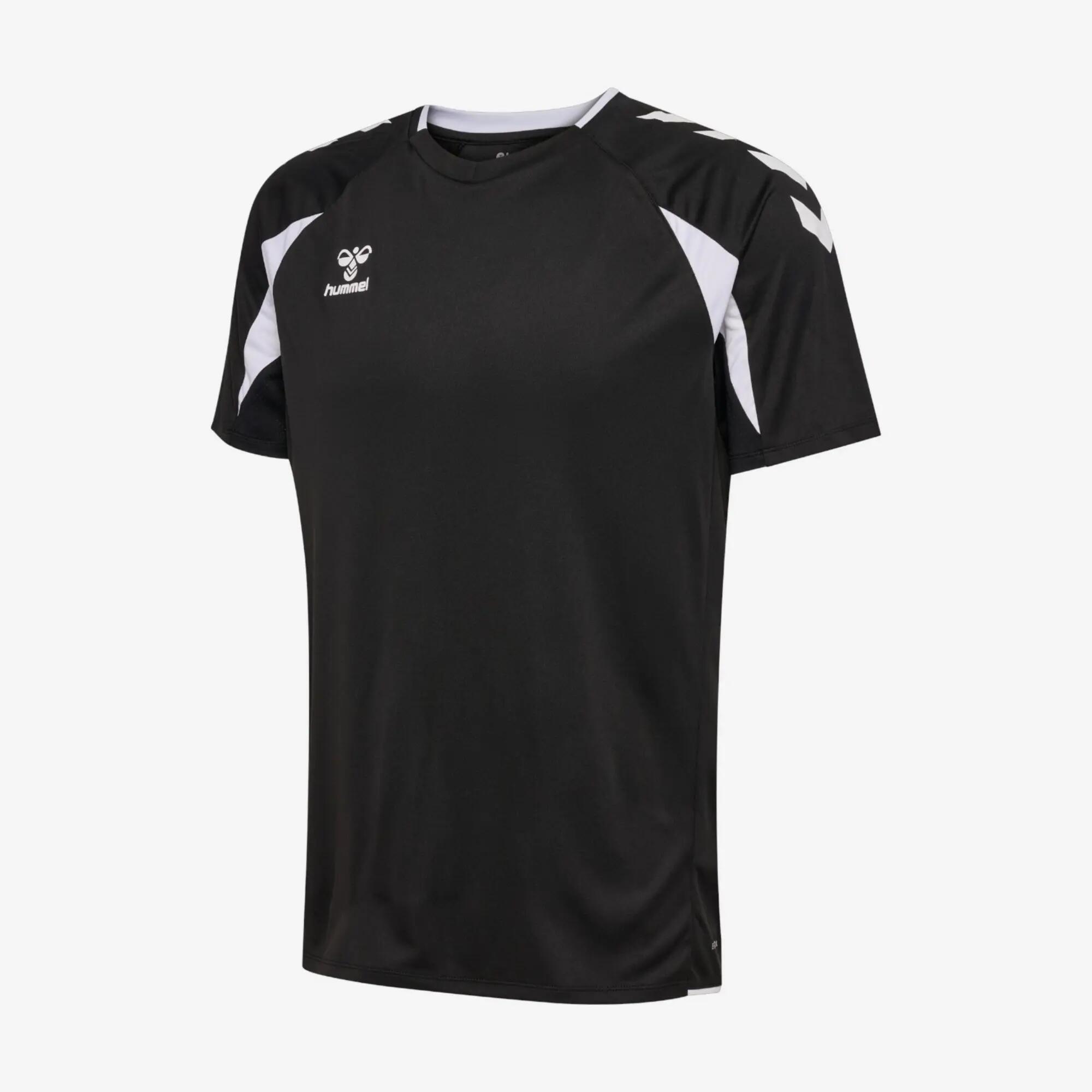 Camiseta de balonmano Hombre - Hummel Core 2.0 negro y blanco 2/4