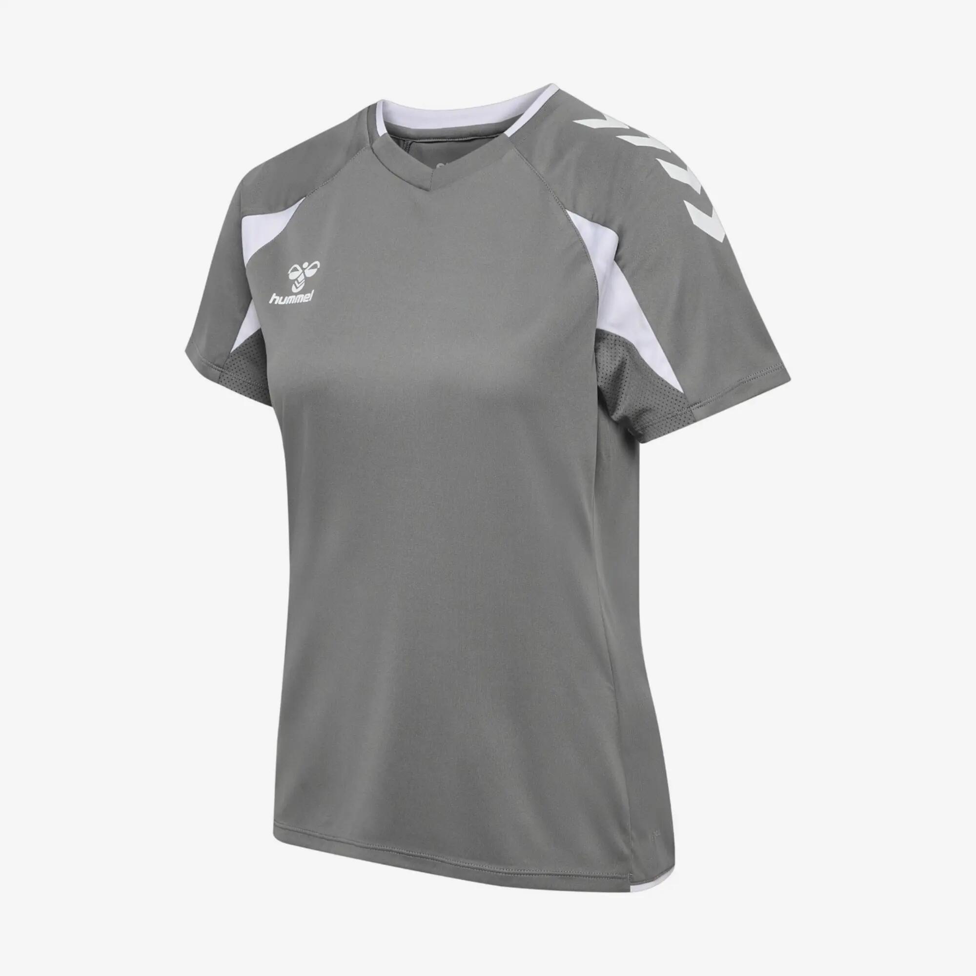 Damen Handball Trikot - Core 2.0 grau/weiß  2/5