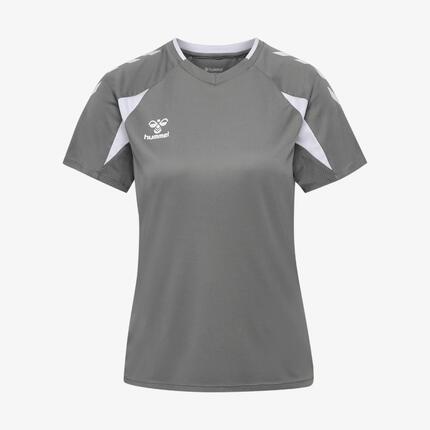 Maillot de handball Femme - Hummel Core 2.0 gris et blanc