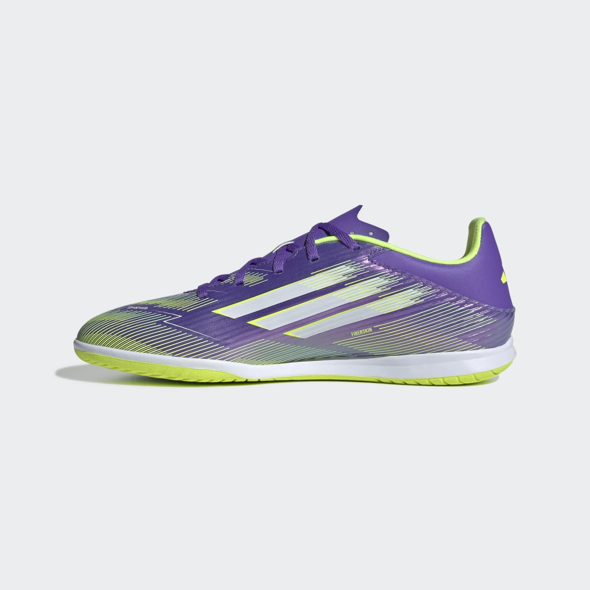 ADIDAS ADIDAS F50 Club futsalové halovky fialovo-zelené 45 1/3 · záber 11